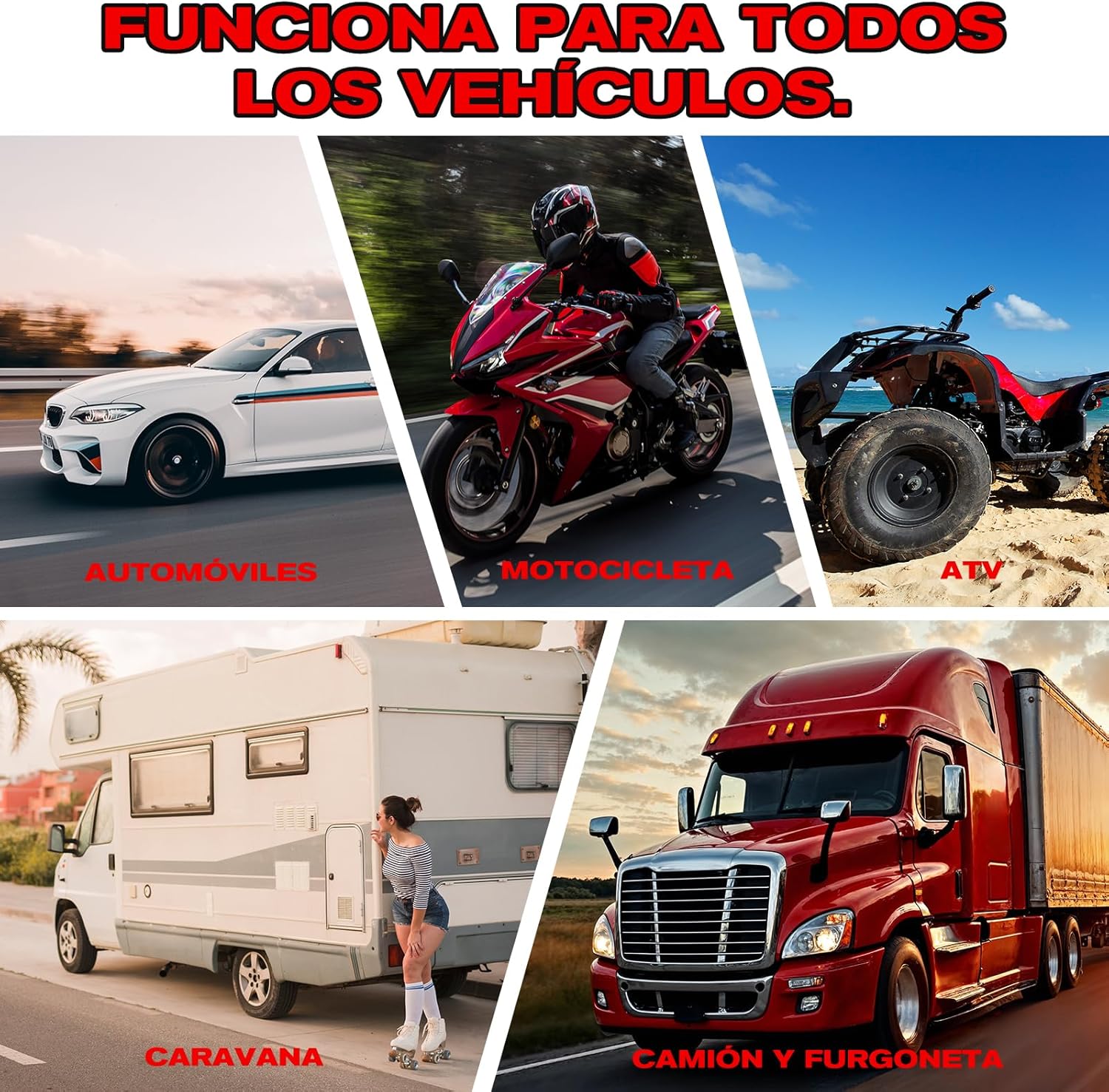 Imagen de 38PCS Kit Repara Pinchazos para Coche y Moto, kit antipinchazos neumático, Mechas y Clavos de gomas, Compacto para Maletero, Solución emergencia, Fácil Uso sin Experiencia