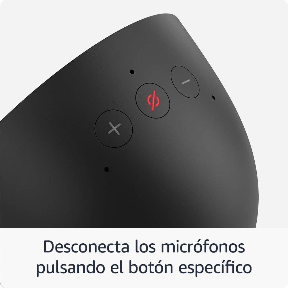 Imagen de Amazon Echo Spot (última generación) | Despertador inteligente con sonido de calidad| Negro, con Acceso Anticipado a Alexa+