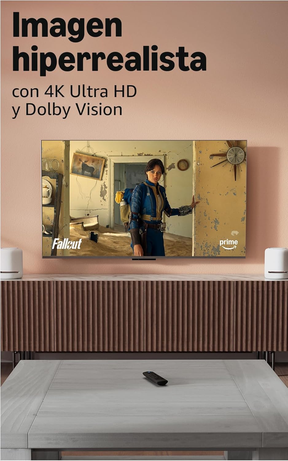 Imagen de Amazon Fire TV Stick 4K Plus, compatible con Wi-Fi 6, Dolby Vision, Dolby Atmos y HDR10+