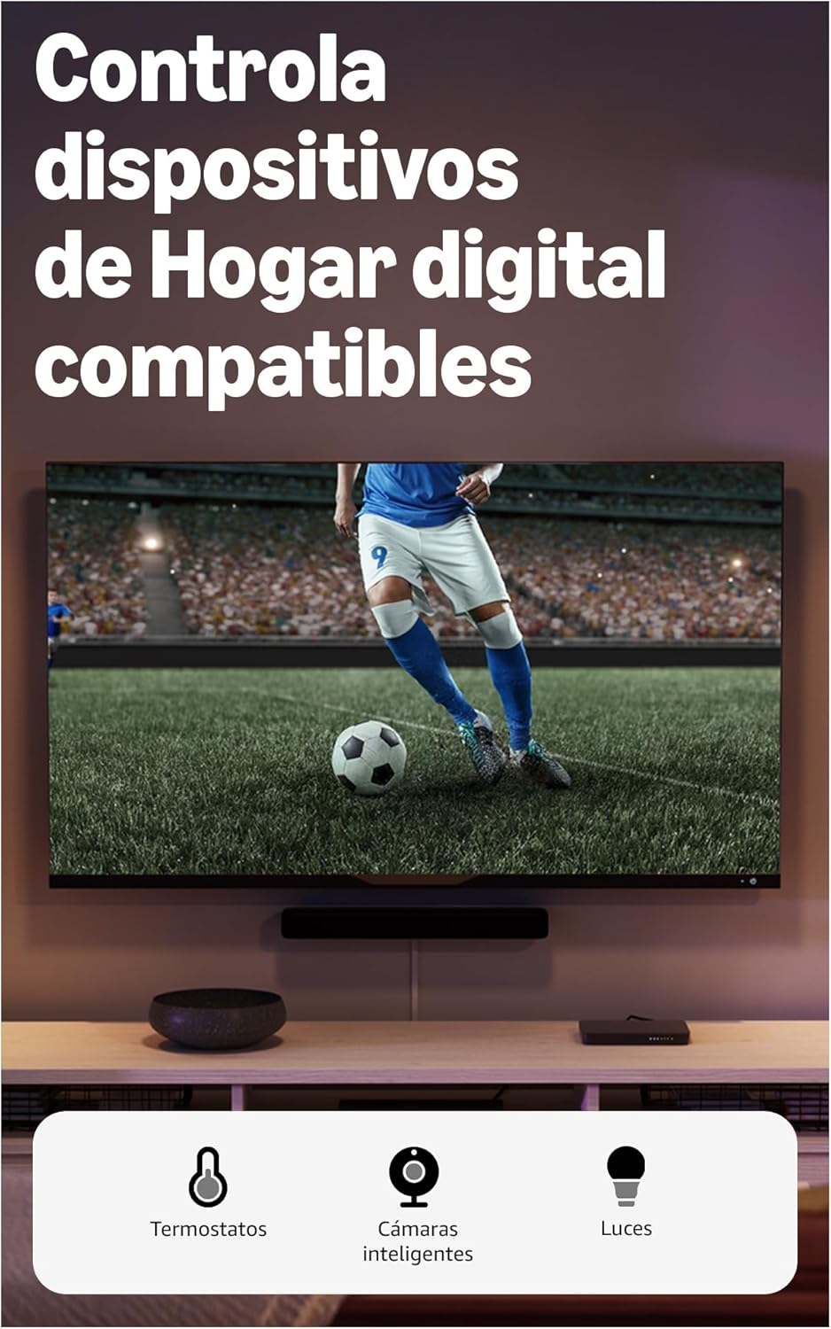 Imagen de Amazon Fire TV Stick 4K Plus, compatible con Wi-Fi 6, Dolby Vision, Dolby Atmos y HDR10+
