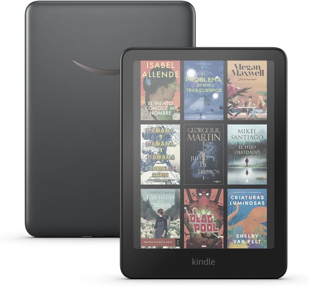 Imagen de Amazon Kindle Colorsoft Signature Edition (última generación) | Con pantalla a color, luz frontal autorregulable, carga inalámbrica y gran duración de la batería | 32 GB