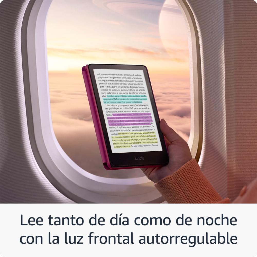 Imagen de Amazon Kindle Colorsoft Signature Edition (última generación) | Con pantalla a color, luz frontal autorregulable, carga inalámbrica y gran duración de la batería | 32 GB