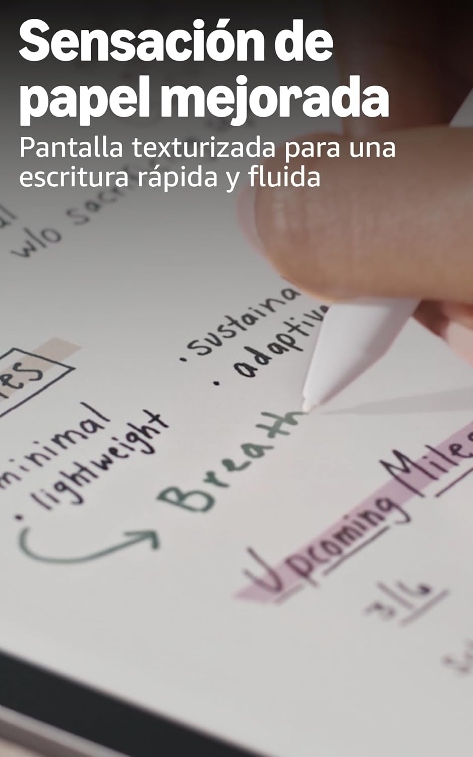 Imagen de Amazon Kindle Scribe Colorsoft (última gen.): fino, ligero y rápido, con pantalla a color de 11