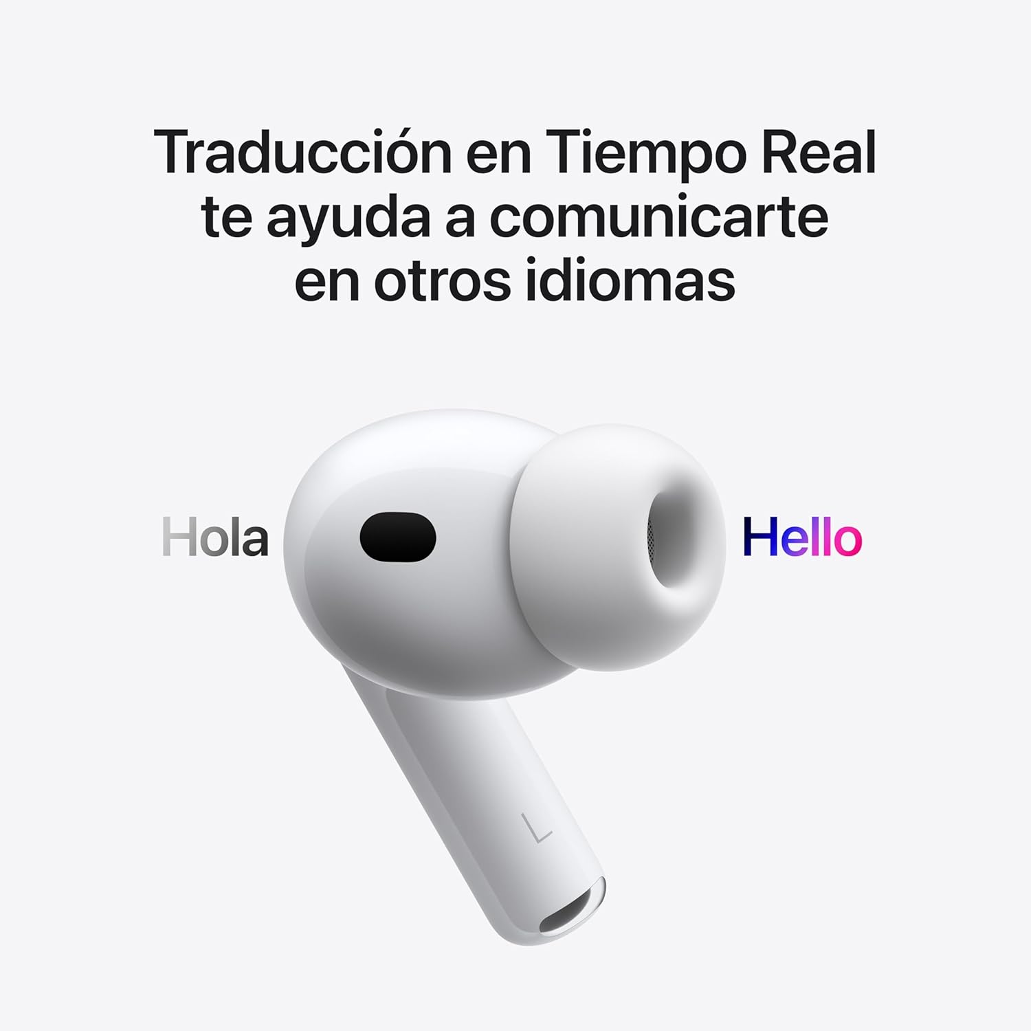 Imagen de Apple AirPods Pro 3 Auriculares inalámbricos con cancelación Activa de Ruido, medición de frecuencia Cardiaca, Auriculares Bluetooth, Audio Espacial, Sonido de Alta fidelidad y Carga por USB-C