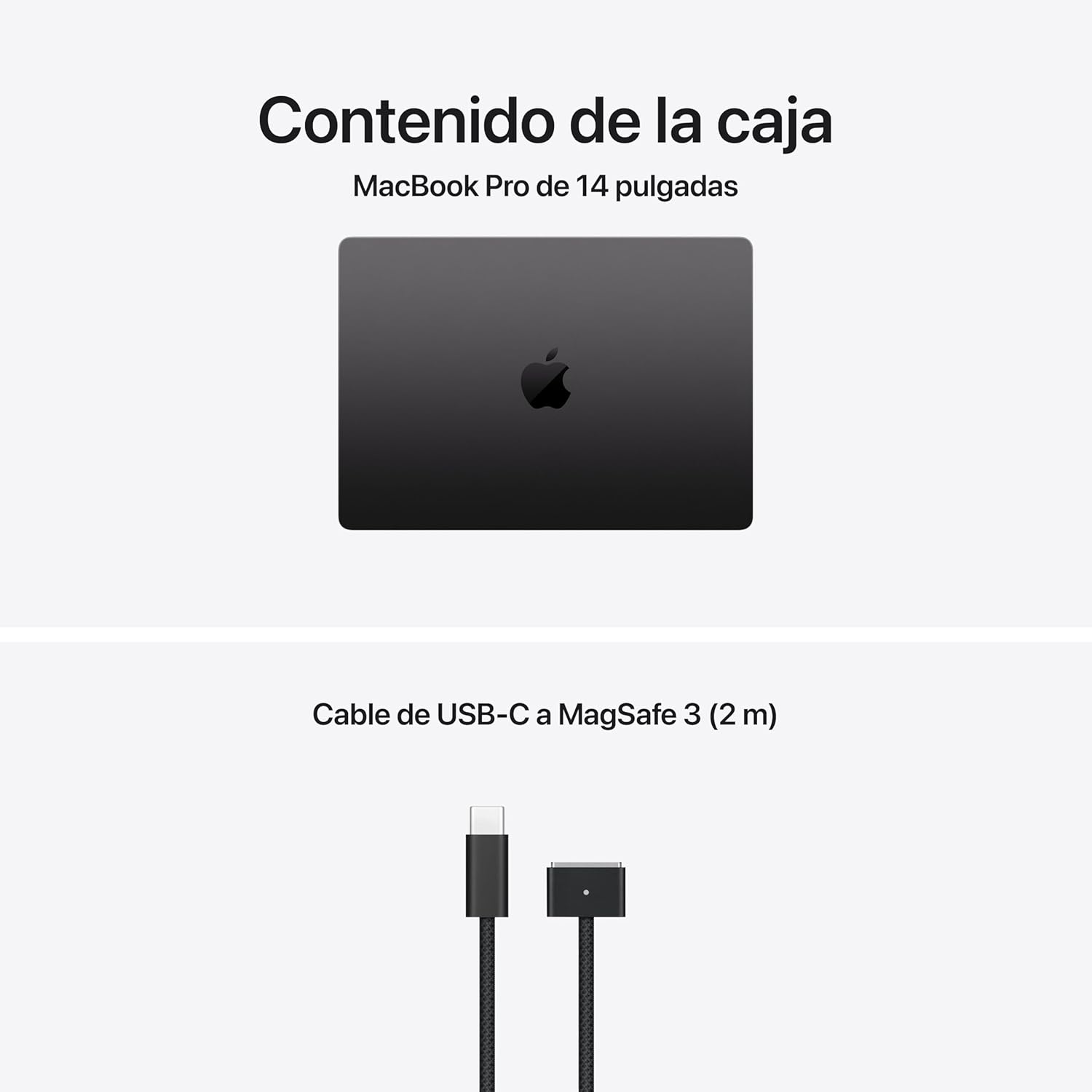 Imagen de Apple MacBook Pro de 14,2 Pulgadas portátil con Chip M5 Pro: Pantalla Liquid Retina, CPU de 15 núcleos y GPU de 16 núcleos, 24 GB Memoria unificada, 1 TB de SSD, Teclado español; Negro Espacial