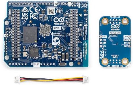Imagen de Arduino UNO Q 4GB Modulino Light Bundle: Kit de Detección Ambiental Inteligente