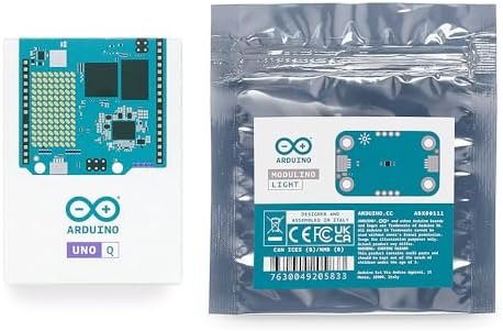 Imagen de Arduino UNO Q 4GB Modulino Light Bundle: Kit de Detección Ambiental Inteligente
