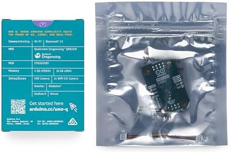 Imagen de Arduino UNO Q 4GB Modulino Light Bundle: Kit de Detección Ambiental Inteligente