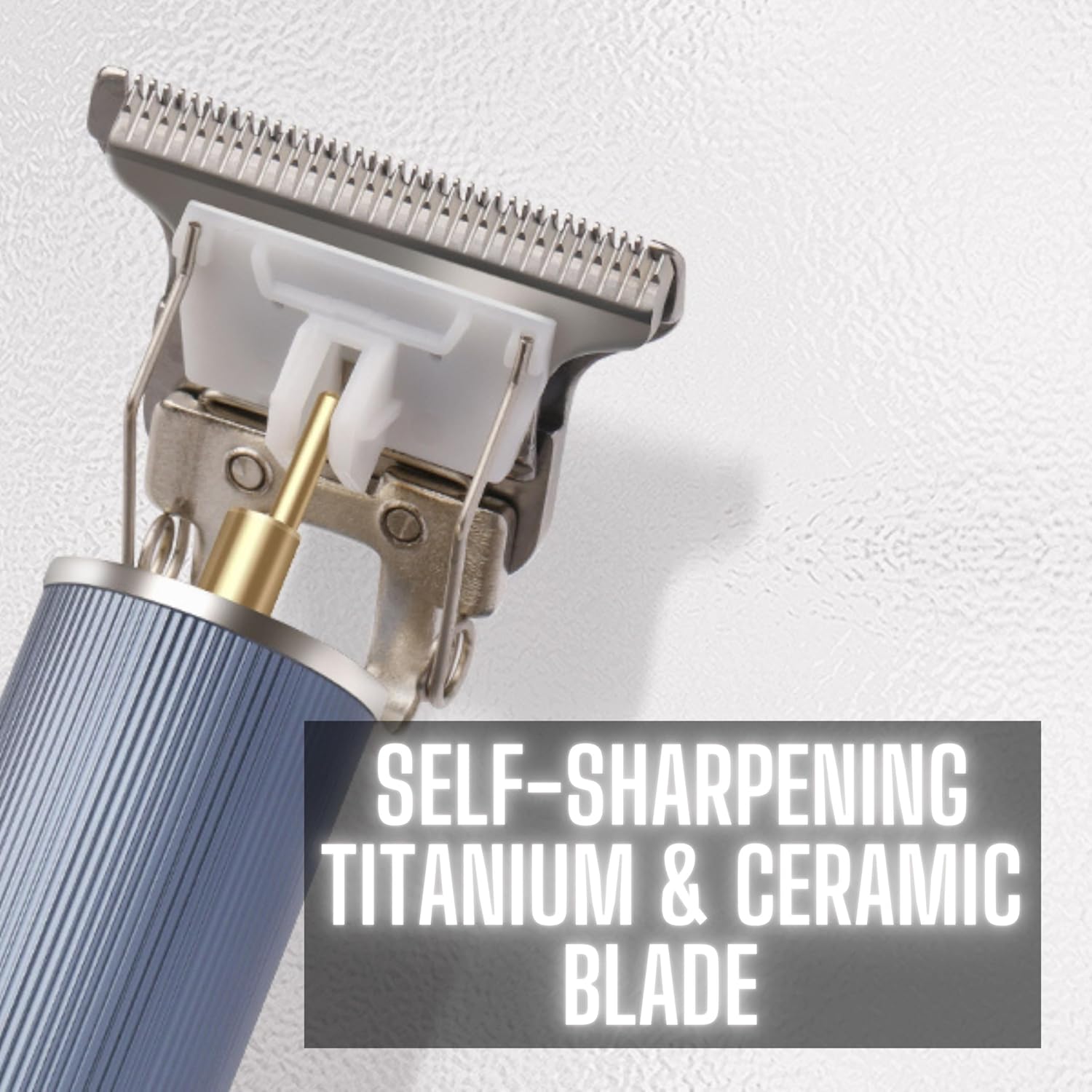 Imagen de Barberboss Cortadora de barba y cabello Turbo para hombre, recortadora inalámbrica LED, disco de cuchillas ajustable, carga rápida USB y juego peines, kit de cuidado personal para hombres