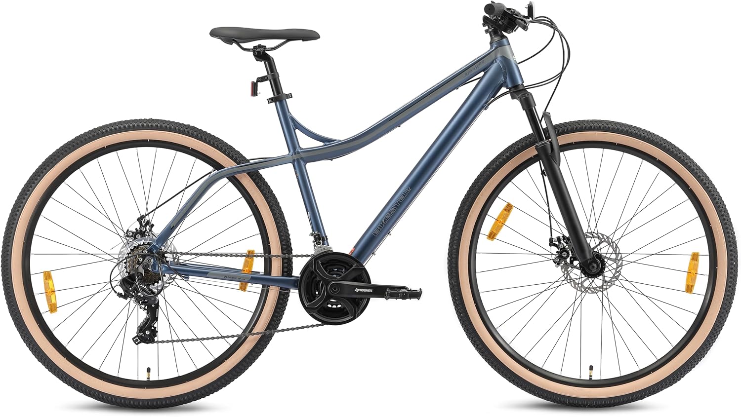 Imagen de BIKESTAR Bicicleta de montaña Hardtail de Aluminio, 21 Marchas Shimano 26, 27.5, 29