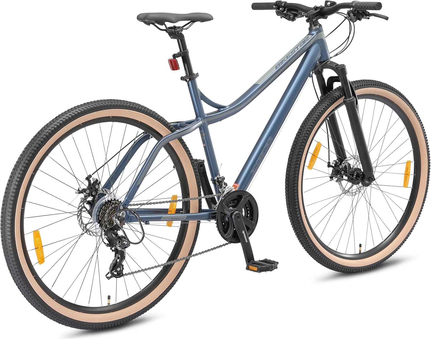 Imagen de BIKESTAR Bicicleta de montaña Hardtail de Aluminio, 21 Marchas Shimano 26, 27.5, 29