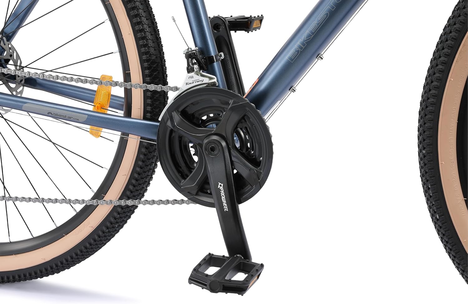 Imagen de BIKESTAR Bicicleta de montaña Hardtail de Aluminio, 21 Marchas Shimano 26, 27.5, 29
