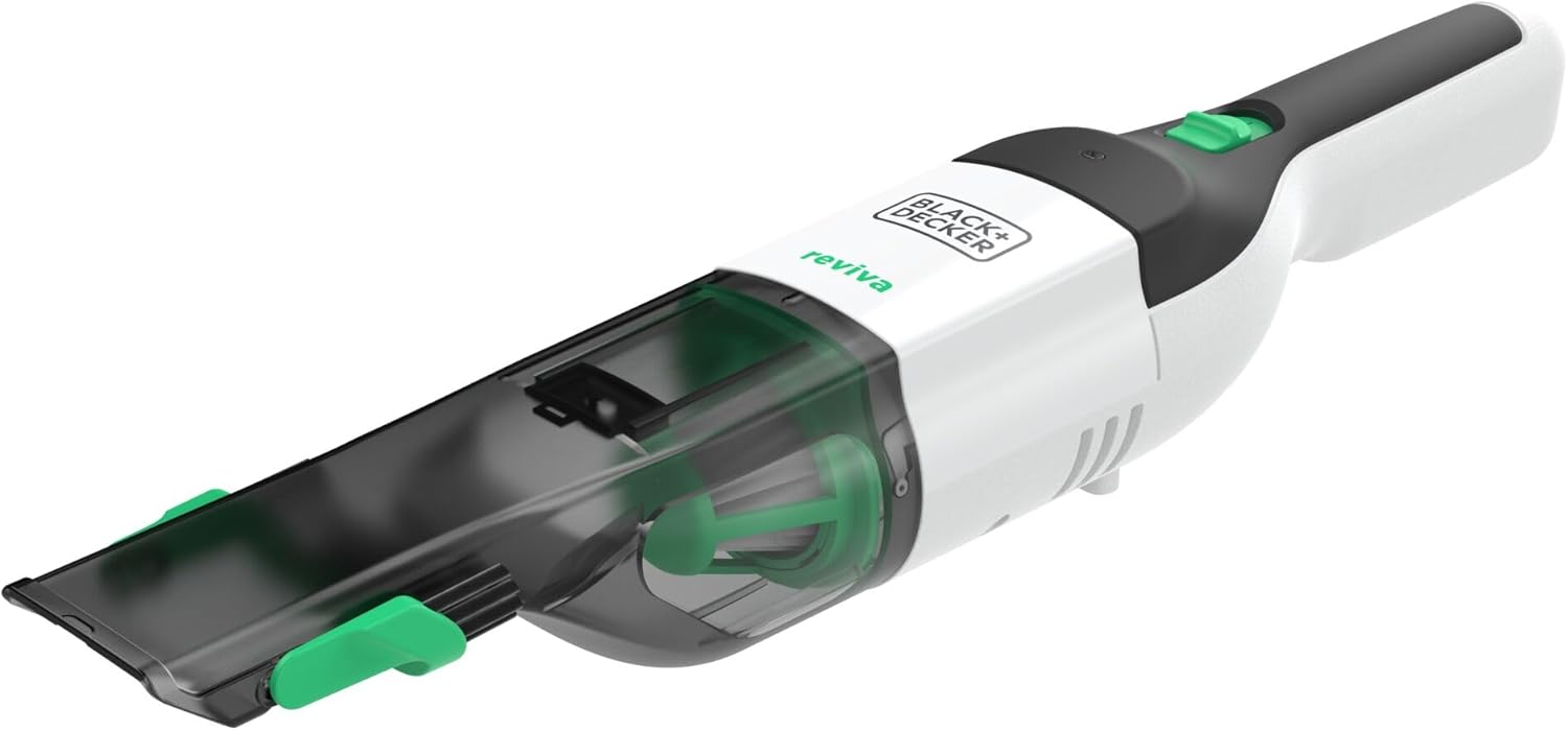 Imagen de BLACK+DECKER Aspiradora de Mano REVIVA de 7.2V, REVHV8CA-QW