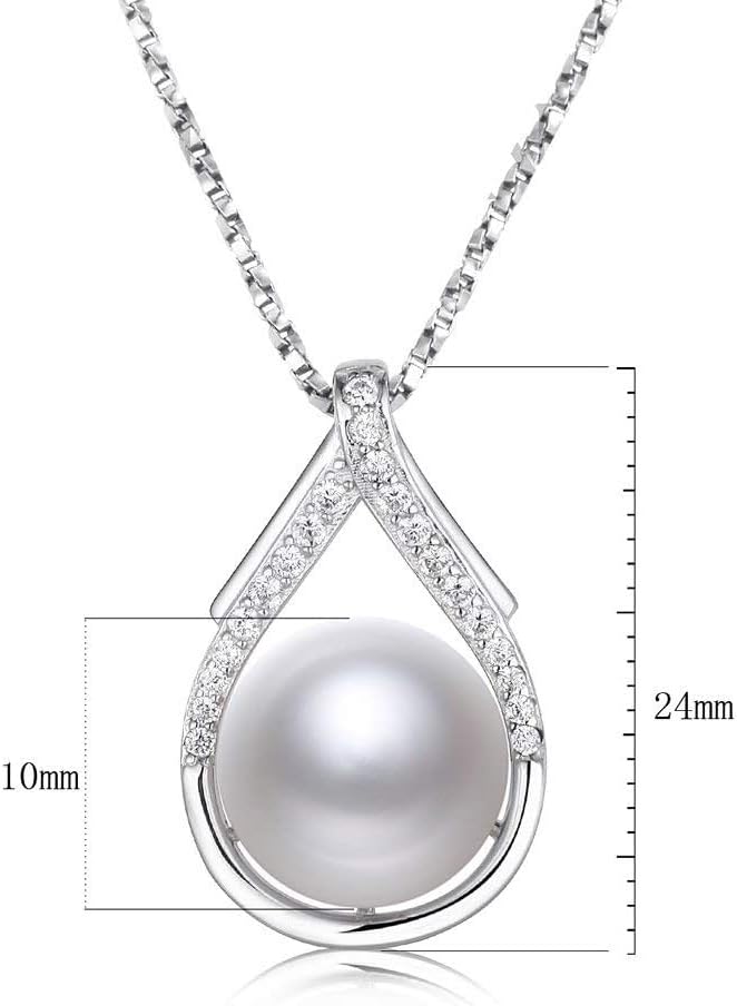 Imagen de Collar de Perlas - Regalo para Esposa, Mujeres, Aniversario, Día de la Madre, Boda, Cumpleaños, Navidad y San Valentín - Joyería Pearl