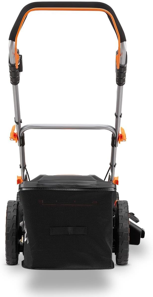 Imagen de Cortacésped inalámbrico FUXTEC 40V FX-E2RM46PROSET con tracción, 46 cm, Altura 25–100 mm, Mulching, recogedor 50 L, 2 baterías 5Ah + Cargador rápido