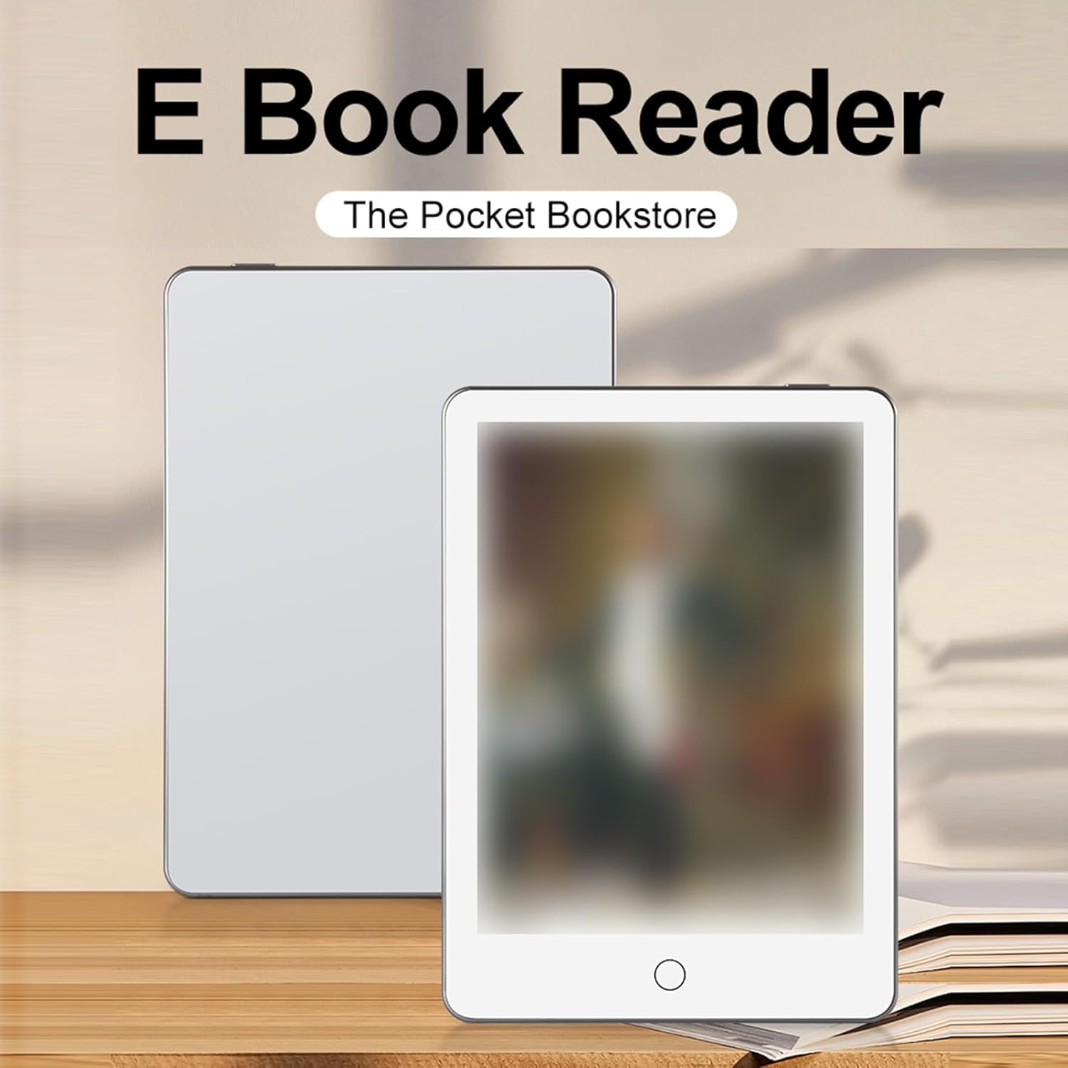 Imagen de Cuifati Lector de Libros Electrónicos de 64G, Pantalla HD de 6