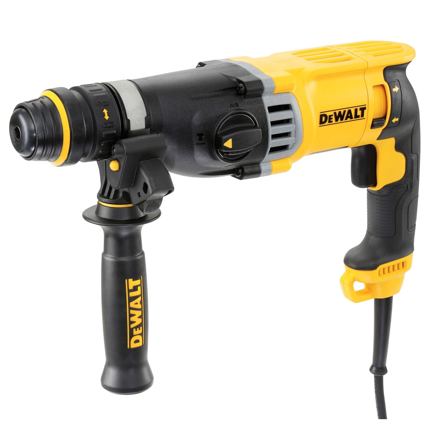 Imagen de DEWALT Martillo perforador SDS-Plus 3 modos 28 mm 3,0 J 900 W - Doble mandril de acoplamiento rápido, D25144K-QS