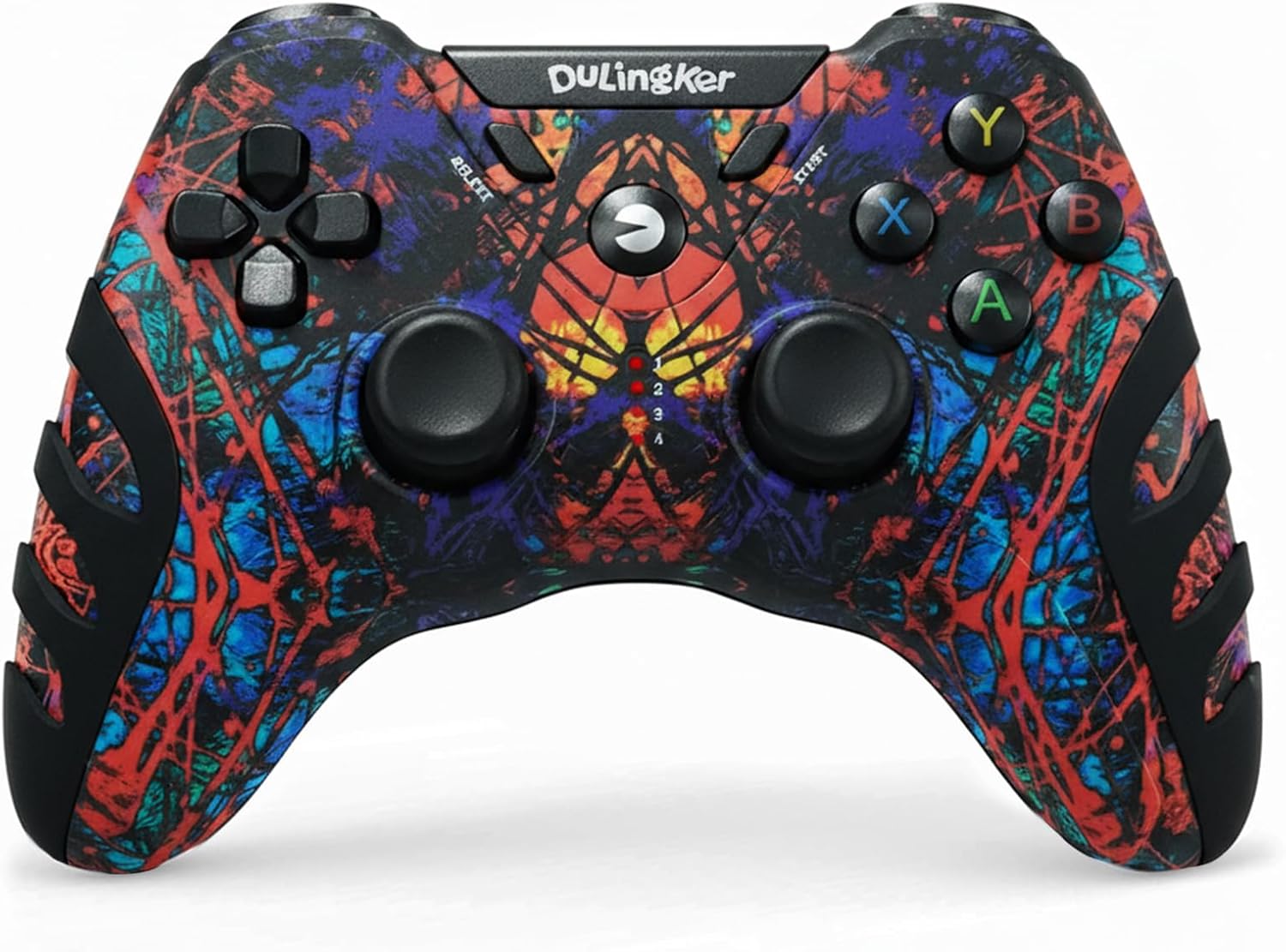 Imagen de DuLingKer Mando PC Inalámbrico, Mando PS3 PC Gamepad con Hall Effect Joystick y Doble Vibración, Inalámbrico 2,4G Game Mandos para Windows 11 10 8 7, PS3, Android TV, TV Box, Steam, Raspberry Pi