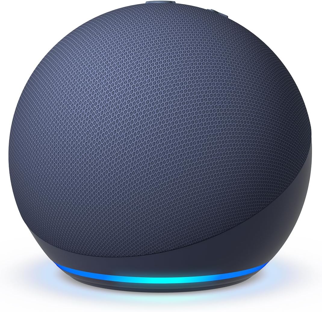 Imagen de Echo Dot (Última generación) | Altavoz inteligente wifi y Bluetooth, con sonido más potente y de mayor amplitud | Azul marino, con Acceso Anticipado a Alexa+