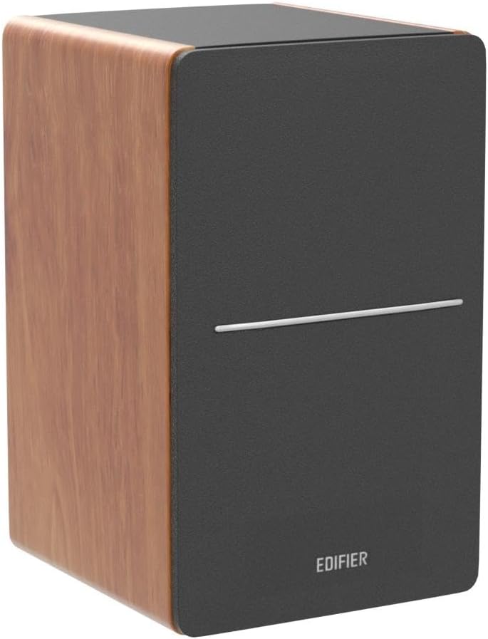 Imagen de Edifier Altavoces Activos de estantería con Bluetooth R1280DBs- Entrada óptica - Altavoces de Estudio Tipo Monitor 2.0 Wireless - 42W RMS con Salida de línea para subwoofer - Grano de Madera