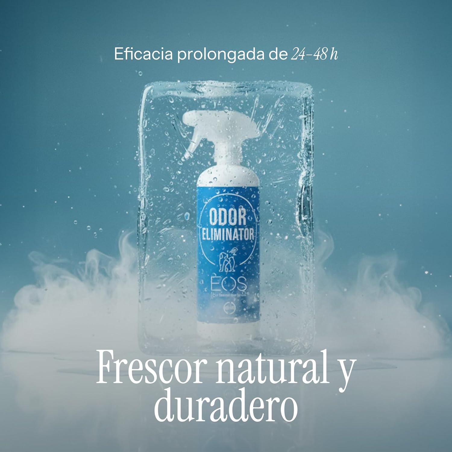 Imagen de EOS (1 litro) Eliminador de olores Mascotas al instante. Anti olor orines de Perros, Gatos. Aplicar en sofás, arenero, cesped, Coche. Detergente enzimatico, Repelente de micciones gatos.