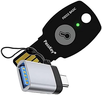 Imagen de FIDO2 + U2F - USB A Y C - PassKey® FIDO2 Basic - FIDO2 Certified - ChipNet ID -Empresa Española con Soporte Personal.
