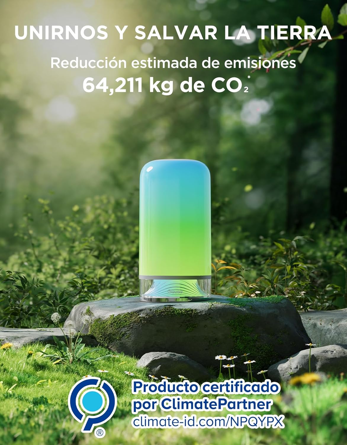 Imagen de Govee Lamparas de Mesita de Noche Tactiles RGBICWW LED Regulable, 70+ Modos de Escena, 2700-6500k, Compatible con Alexa, Funciona con Matter, Función de Temporizador, para Salón y Dormitorio, Cableada