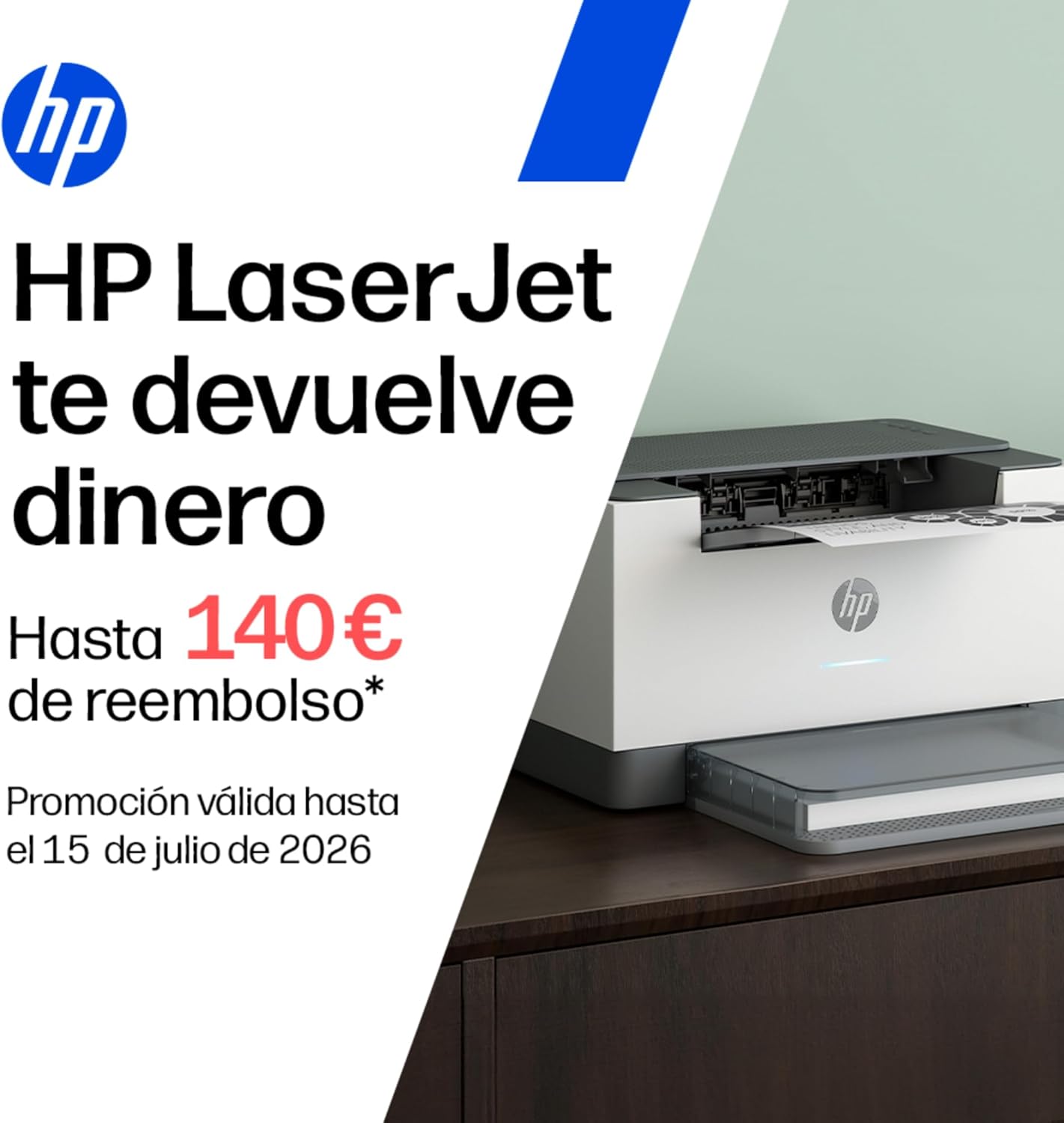 Imagen de HP Color LaserJet Pro 3302sdw 499Q6F, Impresora Laser A4 Multifunción a Doble Cara automática, Escaner, Copiadora (25ppm, Wi-Fi Direct, Procesador 1,2 GHz, Memoria 512MB, Smart App) Blanca y Azul