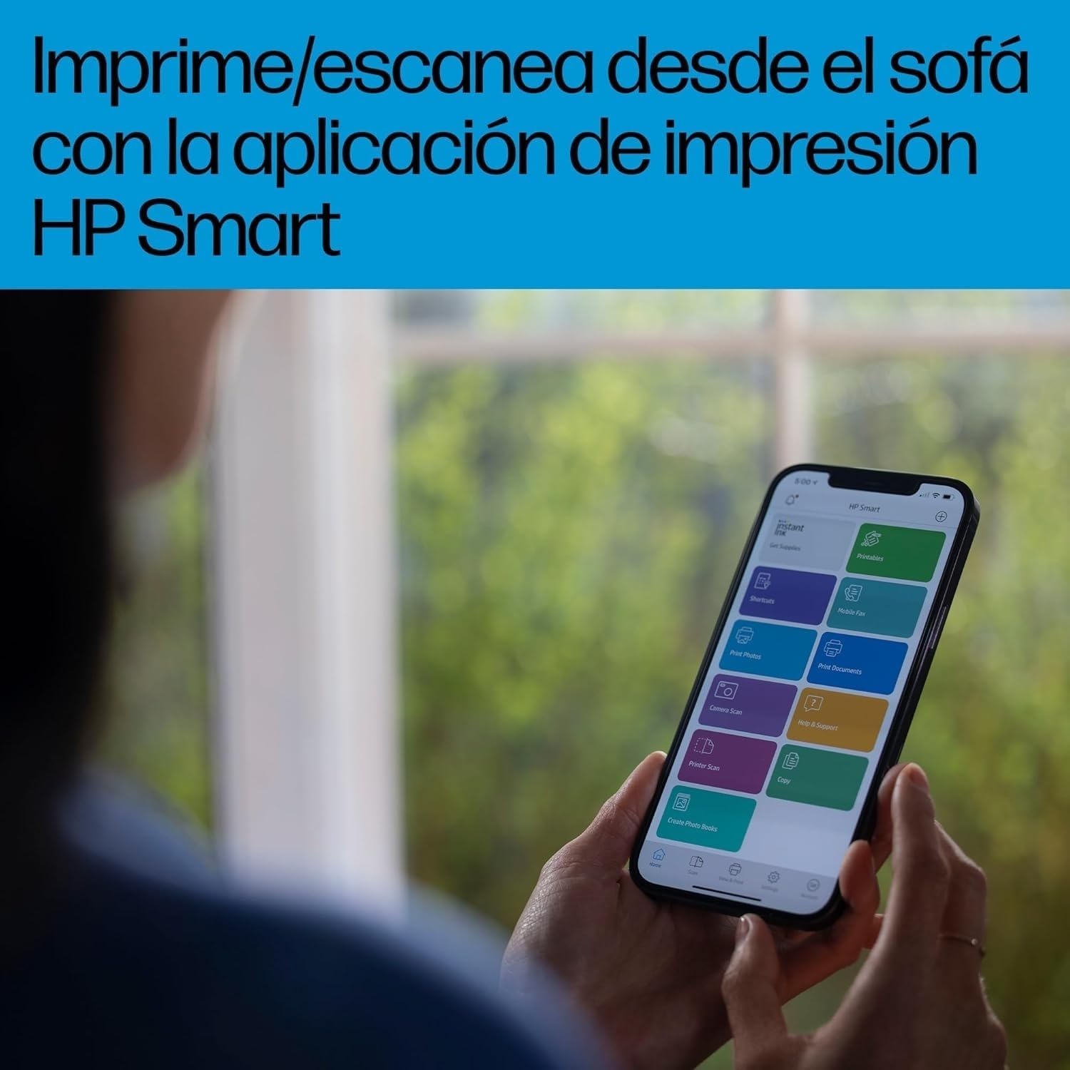 Imagen de HP OfficeJet Pro 8132e, Impresora multifunción Profesional de inyección de Tinta A4 a Color, Copia, Escáner, Fax, Wi-Fi, Impresión a Doble Cara automática, 20 ppm, 6 Meses Instant Ink, Gris