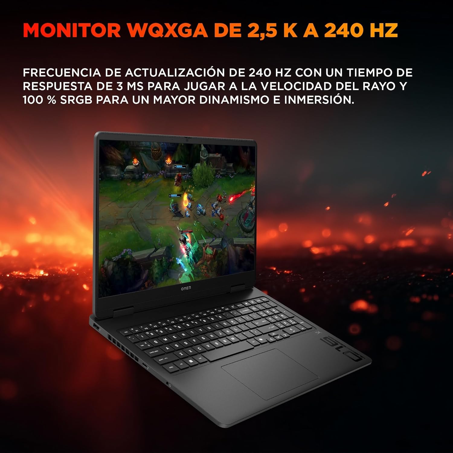 Imagen de HP OMEN Slim - Ordenador portátil Gaming 16