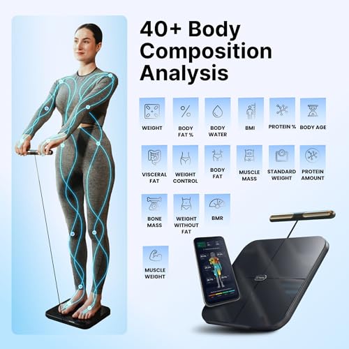 Imagen de Hume Health - The Body Pod - Analizador corporal doméstico y aplicación Bluetooth gratuita - Más de 45 métricas clave de salud - Datos personalizados precisos - Escala de composición corporal