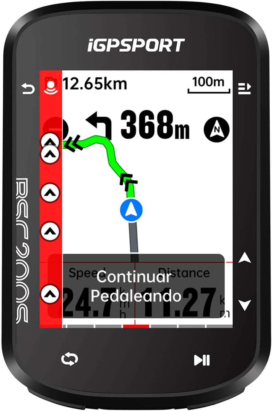 iGPSPORT BSC200S GPS Bicicleta, Navegación con un Toque,