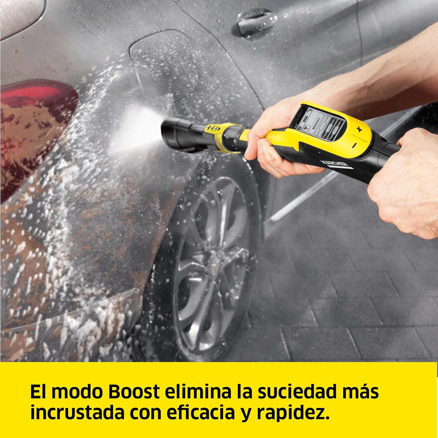 Imagen de Kärcher Hidrolimpiadora K 7 Premium Smart Control Flex, presión: 180 Bar, caudal: 600 l/h, Rendimiento: 60 m²/h, Filtro de Agua, Peso: 17,9 kg, Manguera Flex, Lanza Multi Jet