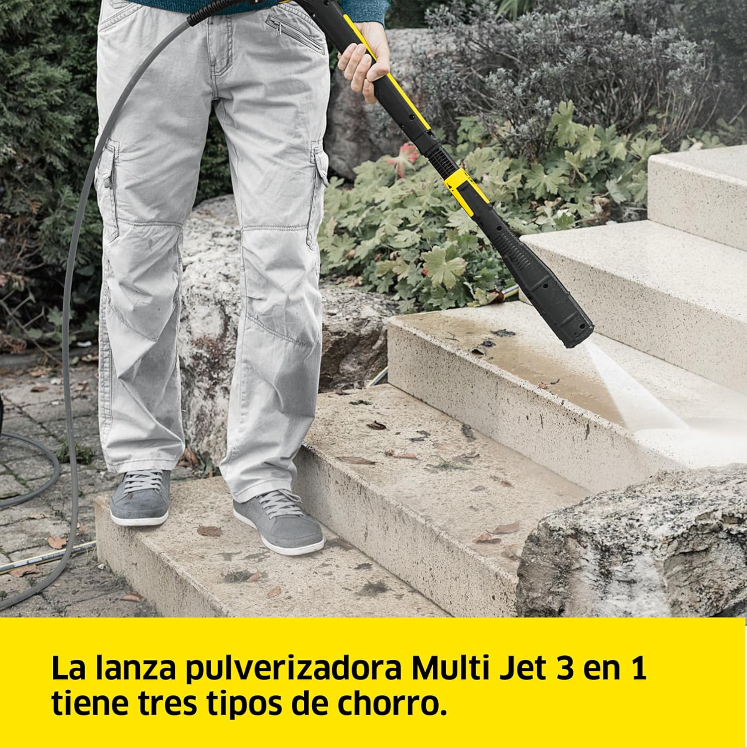 Imagen de Kärcher Hidrolimpiadora K 7 Premium Smart Control Flex, presión: 180 Bar, caudal: 600 l/h, Rendimiento: 60 m²/h, Filtro de Agua, Peso: 17,9 kg, Manguera Flex, Lanza Multi Jet