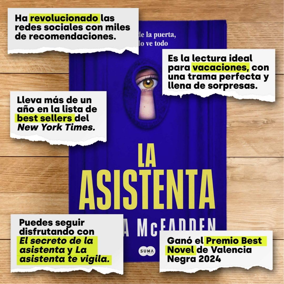 Imagen de La asistenta: El adictivo thriller viral que está arrasando internacionalmente: 1 (SUMA)