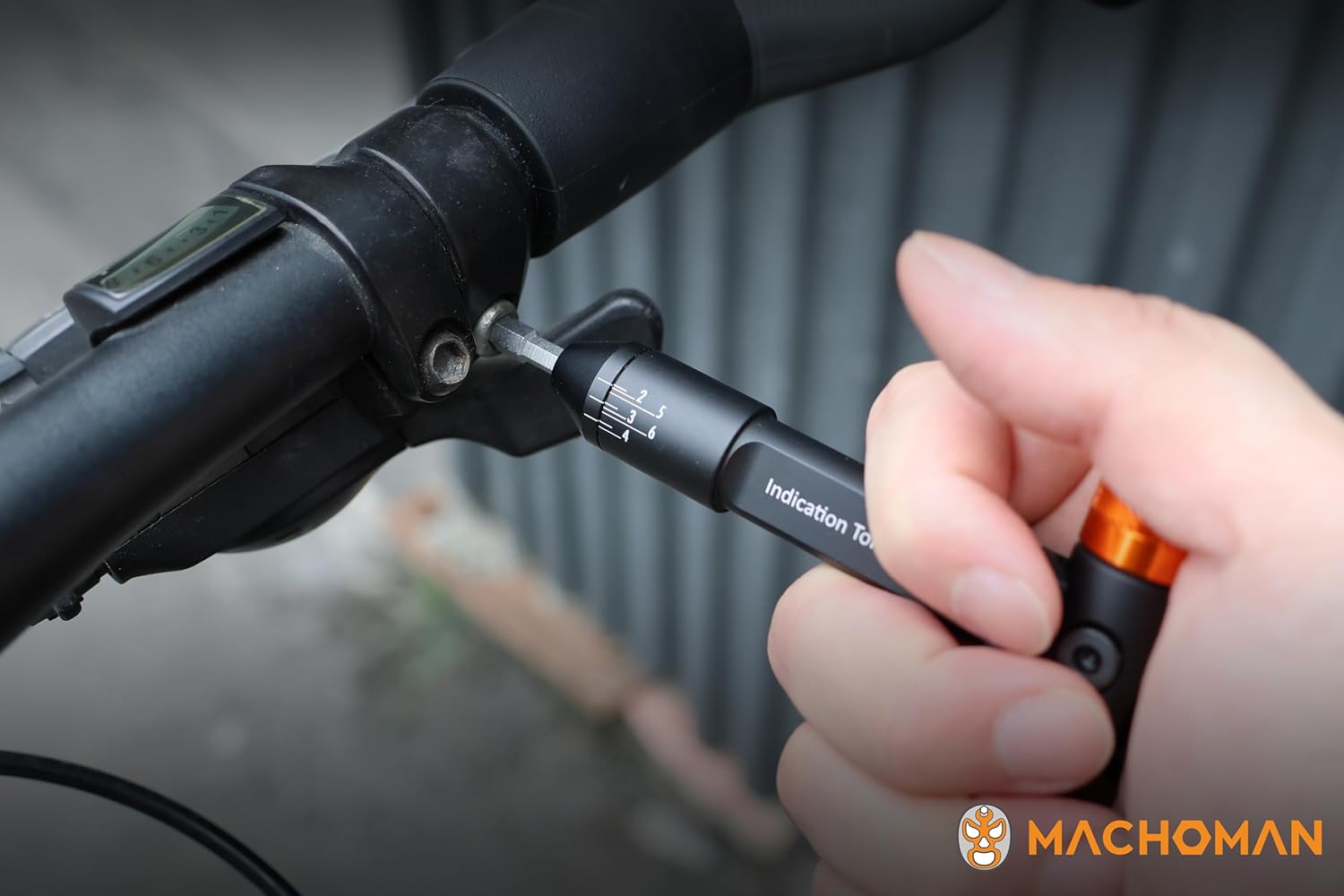 Imagen de MACHOMAN Destornillador Dinamométrico con Indicador 2–6 Nm, Compacto y Plegable para un Almacenamiento Fácil, Herramienta de Apriete de Precisión, TQW2433T