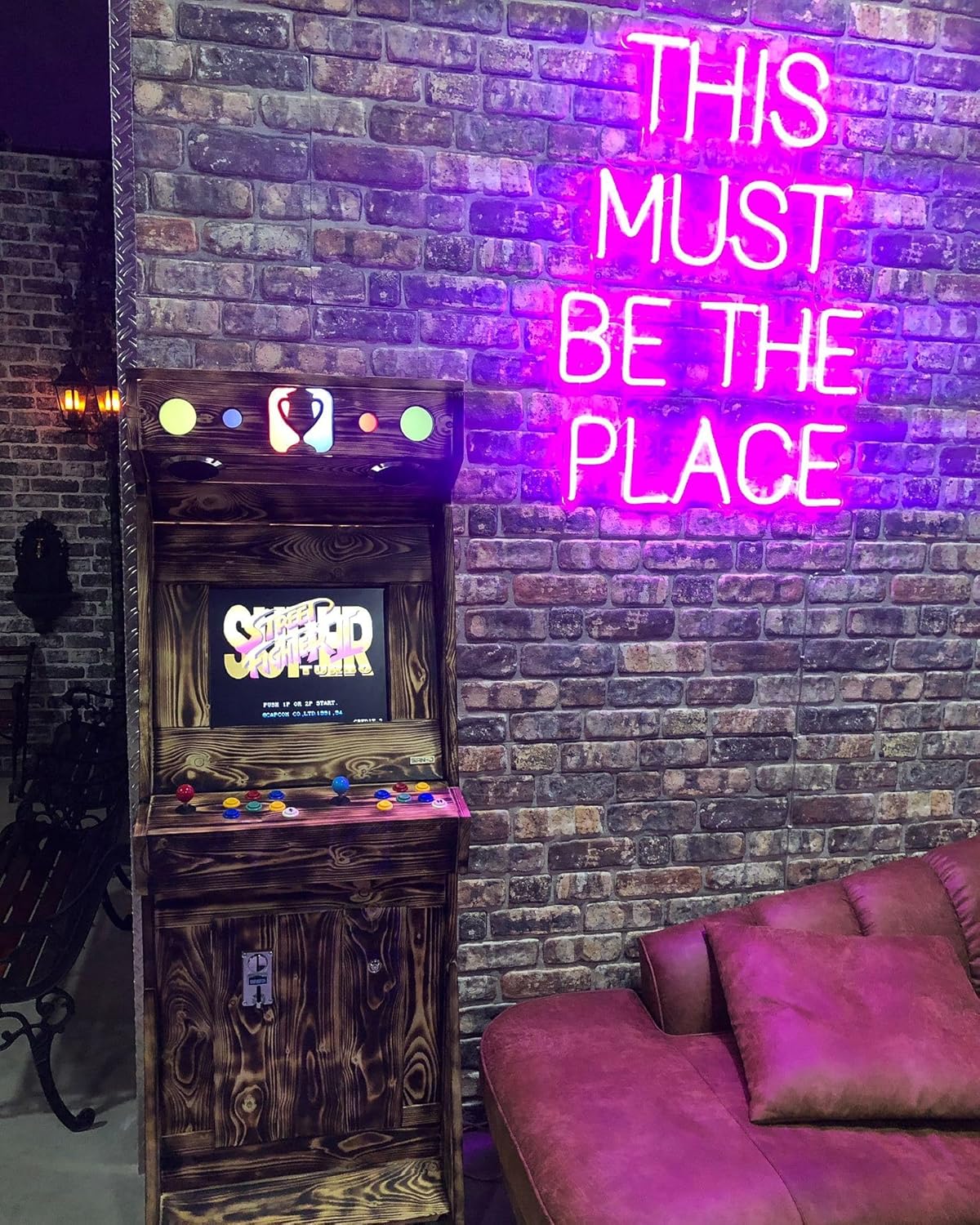 Imagen de Máquina Arcade Retro - Hecho a Mano (Madera) – 2 Jugadores, +4000 Juegos clásicos, Pantalla LCD de 22