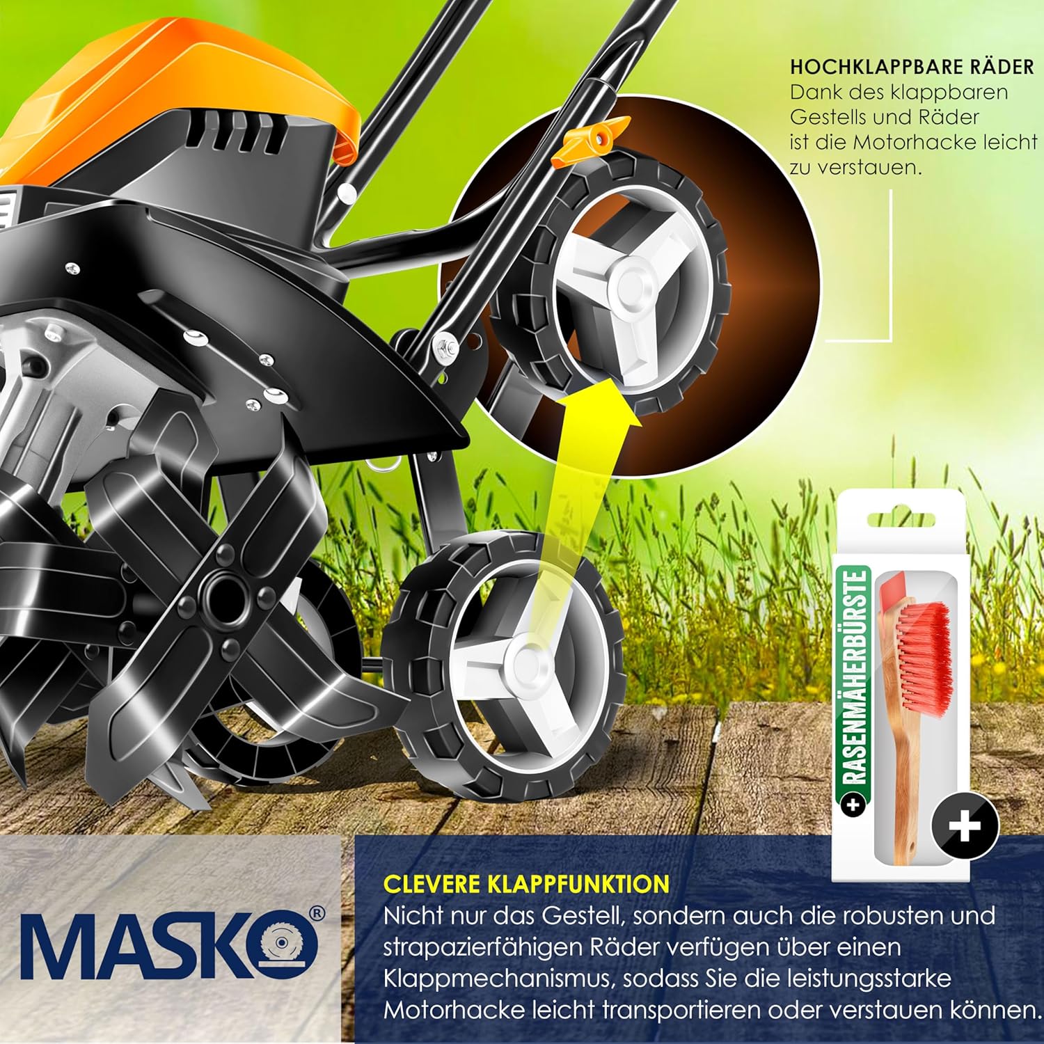 Imagen de MASKO Azada con Motor eléctrico 1500W