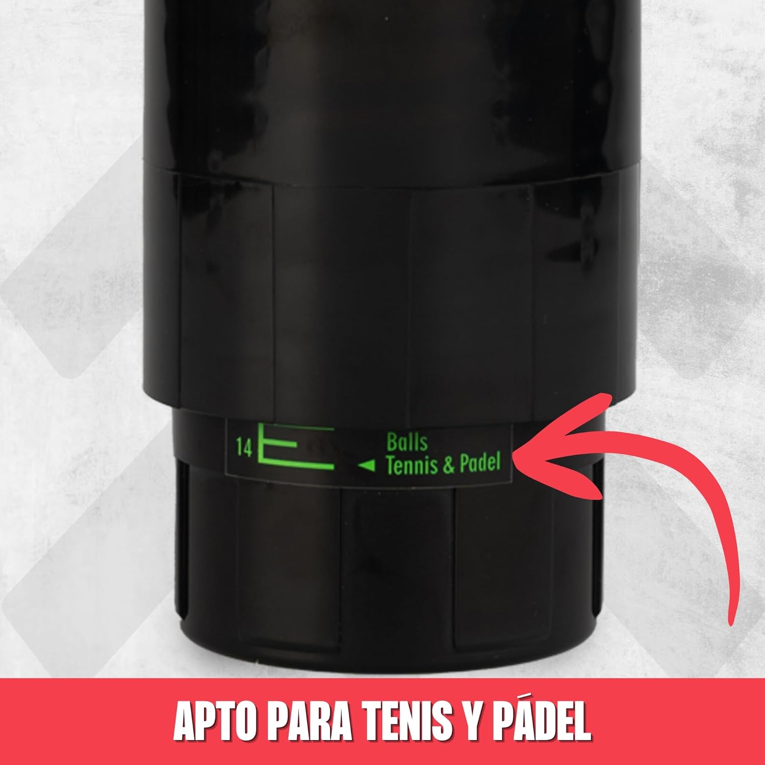 Imagen de MATCHU - Regulador de Presión para Pádel y Pelotas de Tenis - Soporte de Presión - Reparador de Presión - Presurizer de Bolas - Guardián de Presión - Ahorro de Presión - Extender la Vida Útil - Negro