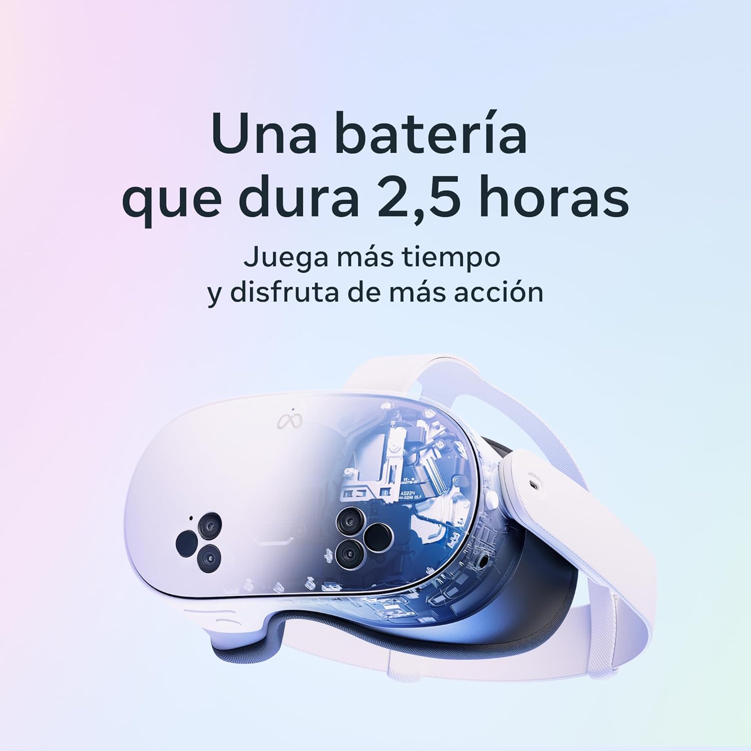 Imagen de Meta Quest 3S 256 GB — Sumérgete en la Realidad Virtual — Sube de Nivel con el Doble de Almacenamiento — Incluye 3 Meses de Meta Horizon+ Gratis para Que lo pruebes