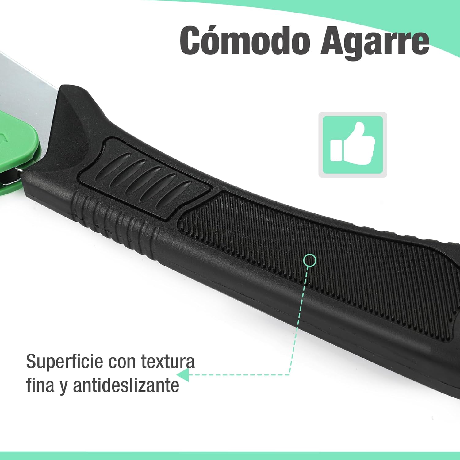 Imagen de Mossy Oak Sierra de Podar 3 en 1, Sierra Plegable con Cuchillos de Madera, Métal y Plástico, Serrucho Plegable con Bolsa de Organizador, para Poda, Jardinería, Madera, Tubos, Metal