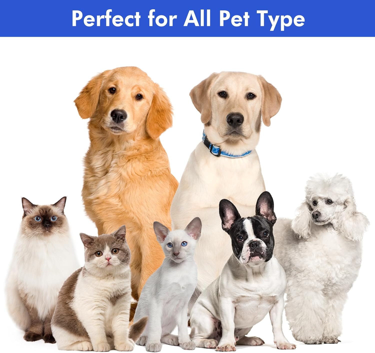 Imagen de Neakasa Cortapelos Perros y Gatos con aspirador pelos mascotas, 99% Succión de Pelo, Maquina cortar pelo Silenciosa, 5 herramientas de belleza - cepillos para gatos y perros