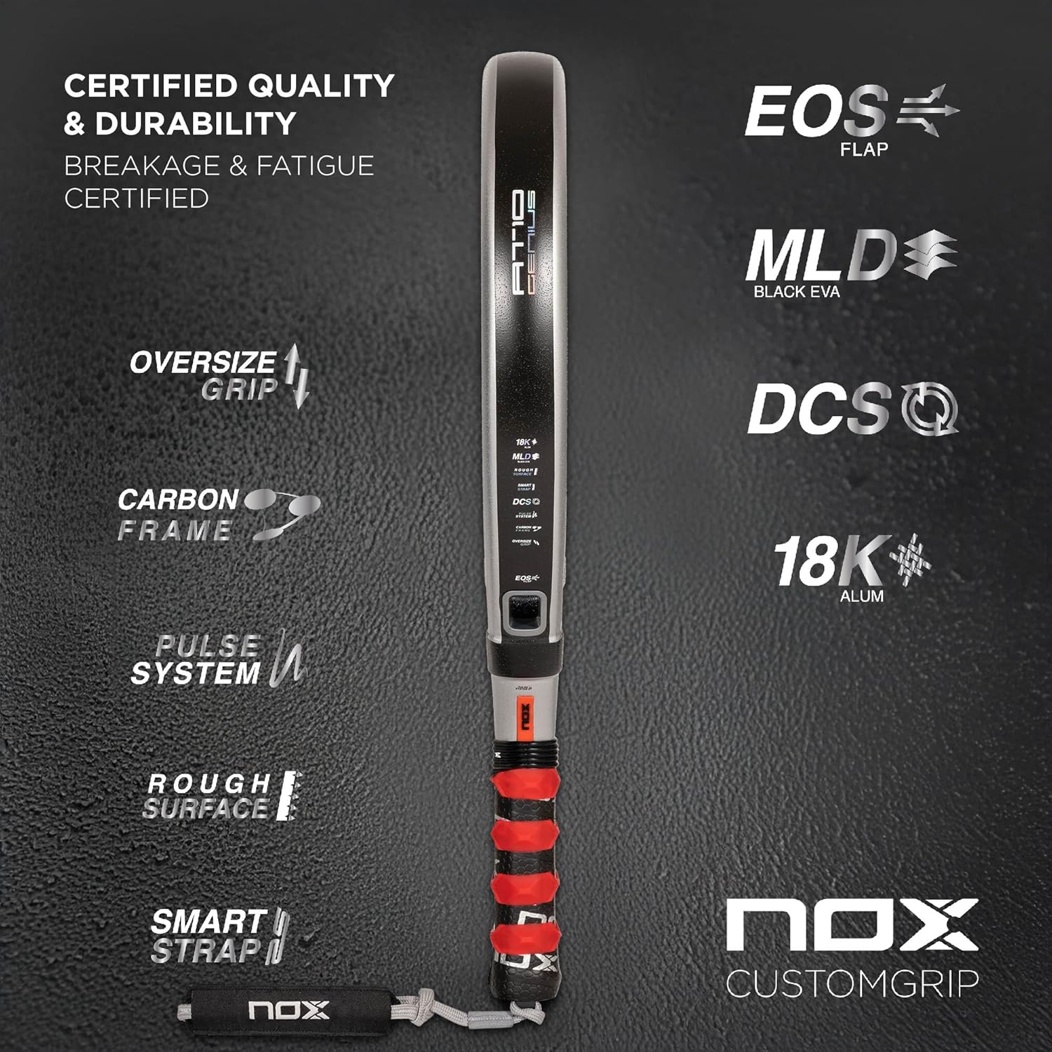 Imagen de Nox At10 Genius 18k Agustin Tapia 2024