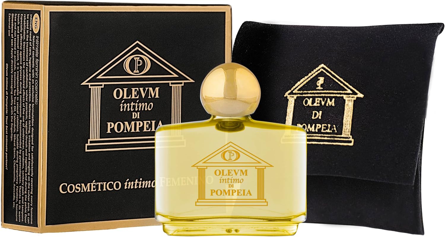 Imagen de Olevm íntimo di Pompeia, cosmético íntimo femenino - 15ml tamaño viaje con bolsa de terciopelo.