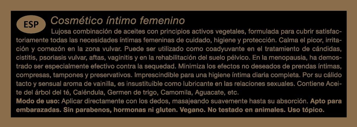 Imagen de Olevm íntimo di Pompeia, cosmético íntimo femenino - 15ml tamaño viaje con bolsa de terciopelo.