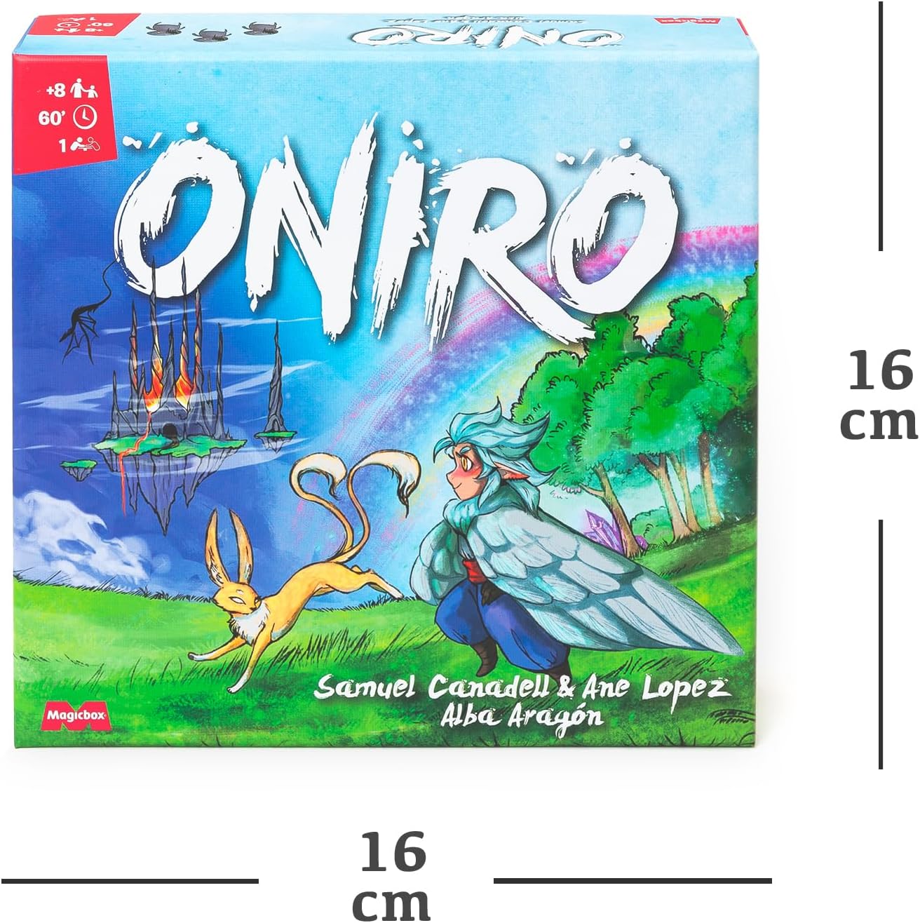 Imagen de Oniro – Juego de Mesa en Solitario para Adultos, Puzzle Estratégico y Reto Mental – 1 Jugador, 20 Min por Partida – Desafío de Lógica y Planificación