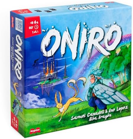 Imagen de Oniro – Juego de Mesa en Solitario para Adultos, Puzzle Estratégico y Reto Mental – 1 Jugador, 20 Min por Partida – Desafío de Lógica y Planificación