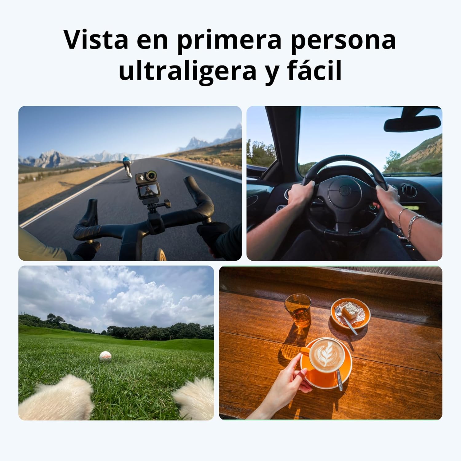 Imagen de Pack estándar dji Osmo Nano (64 GB) - Pequeña cámara para vlogging 4K con un Sensor de 1/1.3 Pulgadas, vídeo con Campo de visión Amplio de 143°, cámara magnética POV para Deportes y vlogging