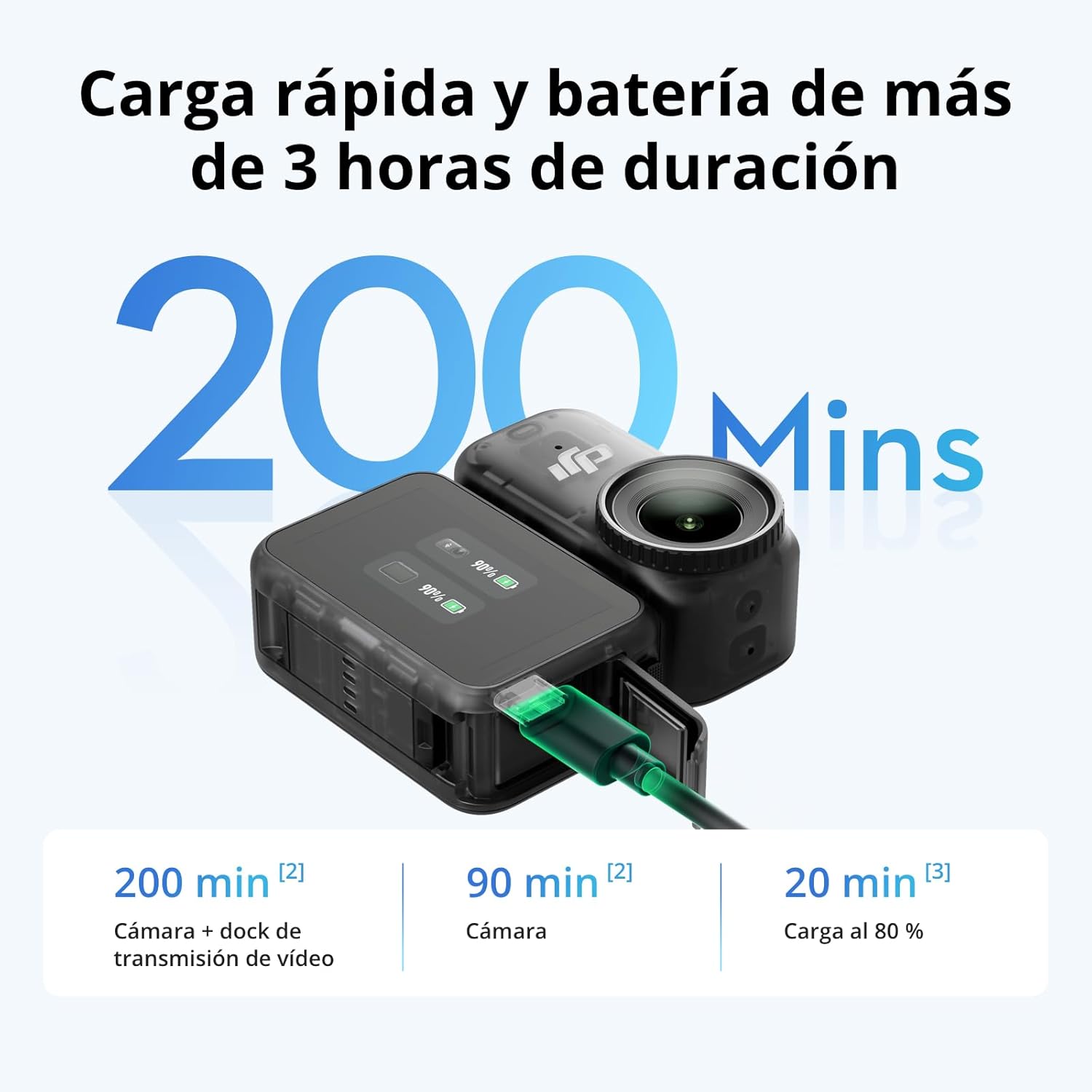 Imagen de Pack estándar dji Osmo Nano (64 GB) - Pequeña cámara para vlogging 4K con un Sensor de 1/1.3 Pulgadas, vídeo con Campo de visión Amplio de 143°, cámara magnética POV para Deportes y vlogging