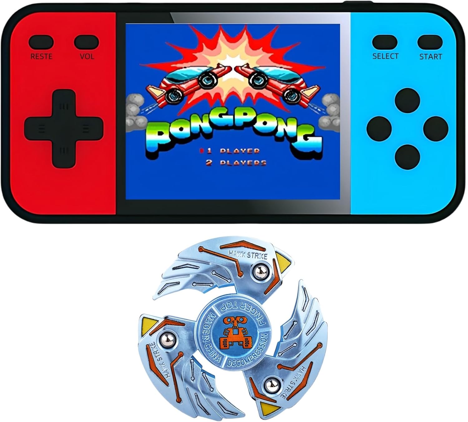 Pantalla de 3.0" Colorida Consola de Juegos Retro 240 Videojuegos Salida AV Juego Electrónico Portátil para Estudiantes Juguete Portátil para Niños/Cumpleaños